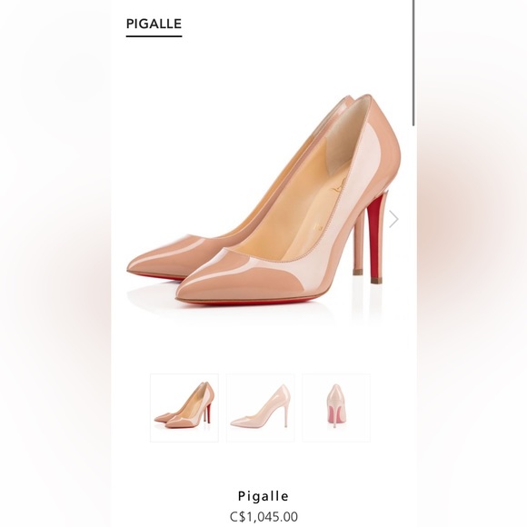 Brand new, never worn 100% authentic Christian Louboutin Pigalle 100mm pumps - Picture 5 of 6